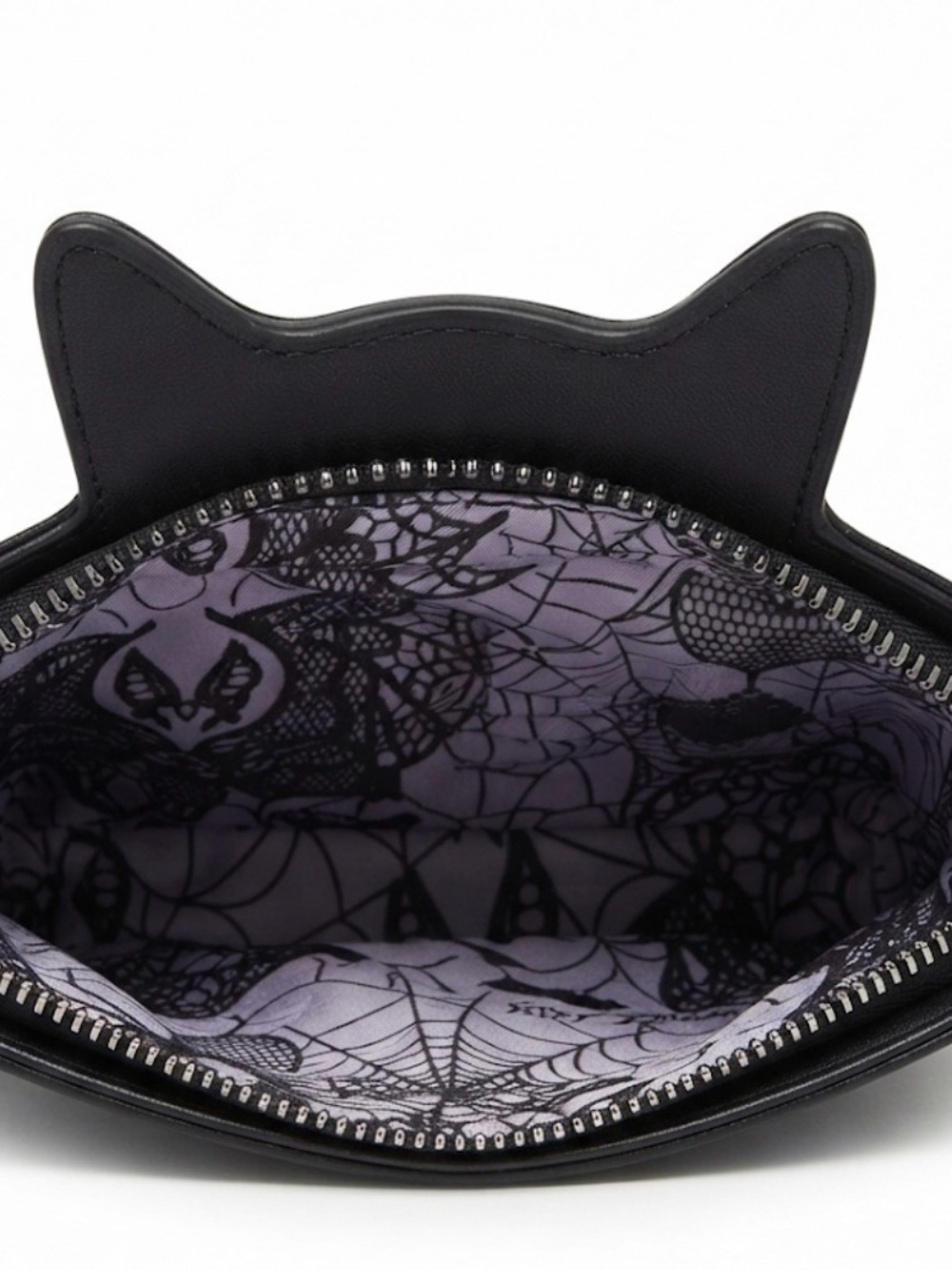 NWT ⚜️🖤⚜️ BETSEY JOHNSON VIRAL WINGIN IT BLACK BAT SHOULDER BAG - Picture 5 of 10